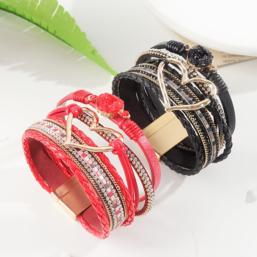 Boho Multi-Layer Leather Bracelet