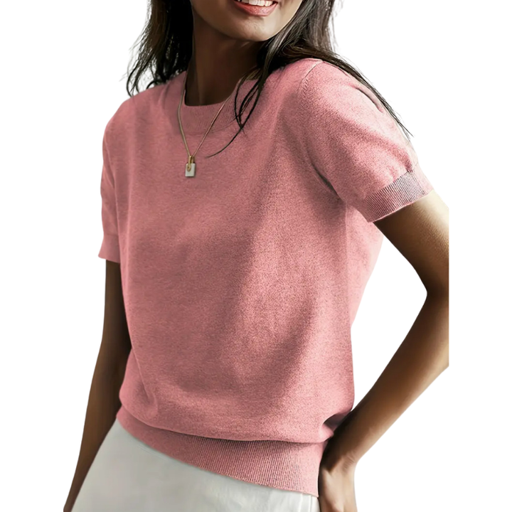 Jenny | Classic Round Neck Casual Top