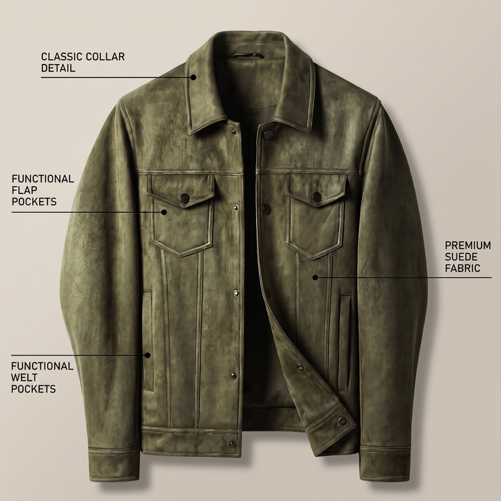 Beverly | Suede Retro Jacket