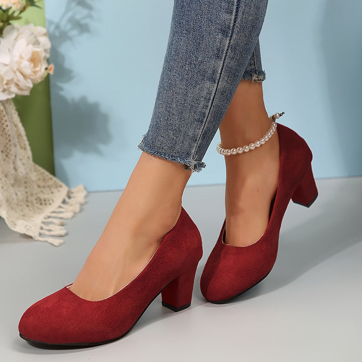 LaureEase | Wide-Toe Comfort Heels
