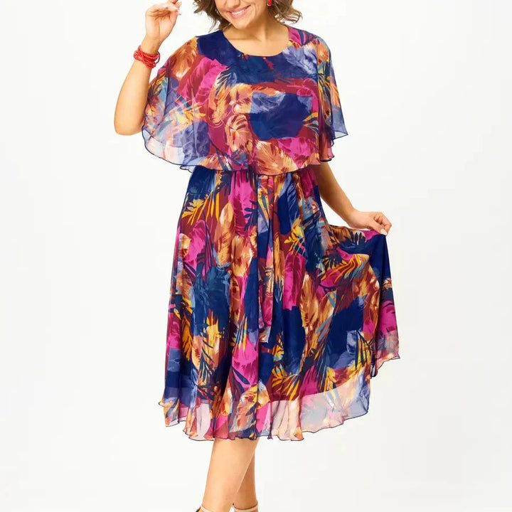 Alice | Elegant Summer Chiffon Dress