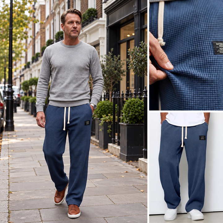 David | Relaxed Straight-Leg Loose Fit Trousers
