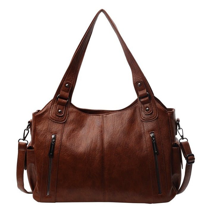 Rae | Classic Leather Handbag