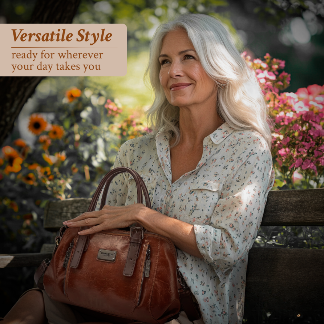 Katherine | Luxe Statement Leather Handbag