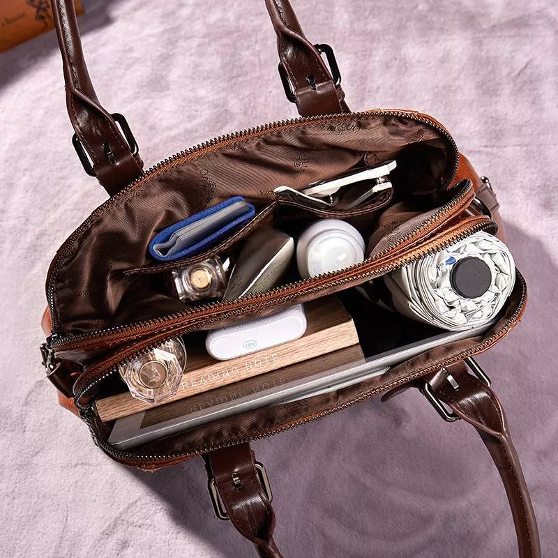 Katherine | Luxe Statement Leather Handbag