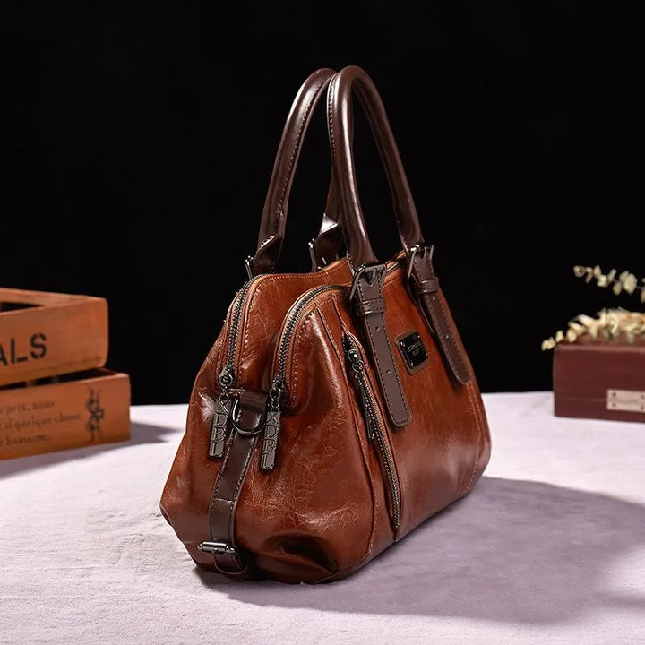 Katherine | Luxe Statement Leather Handbag