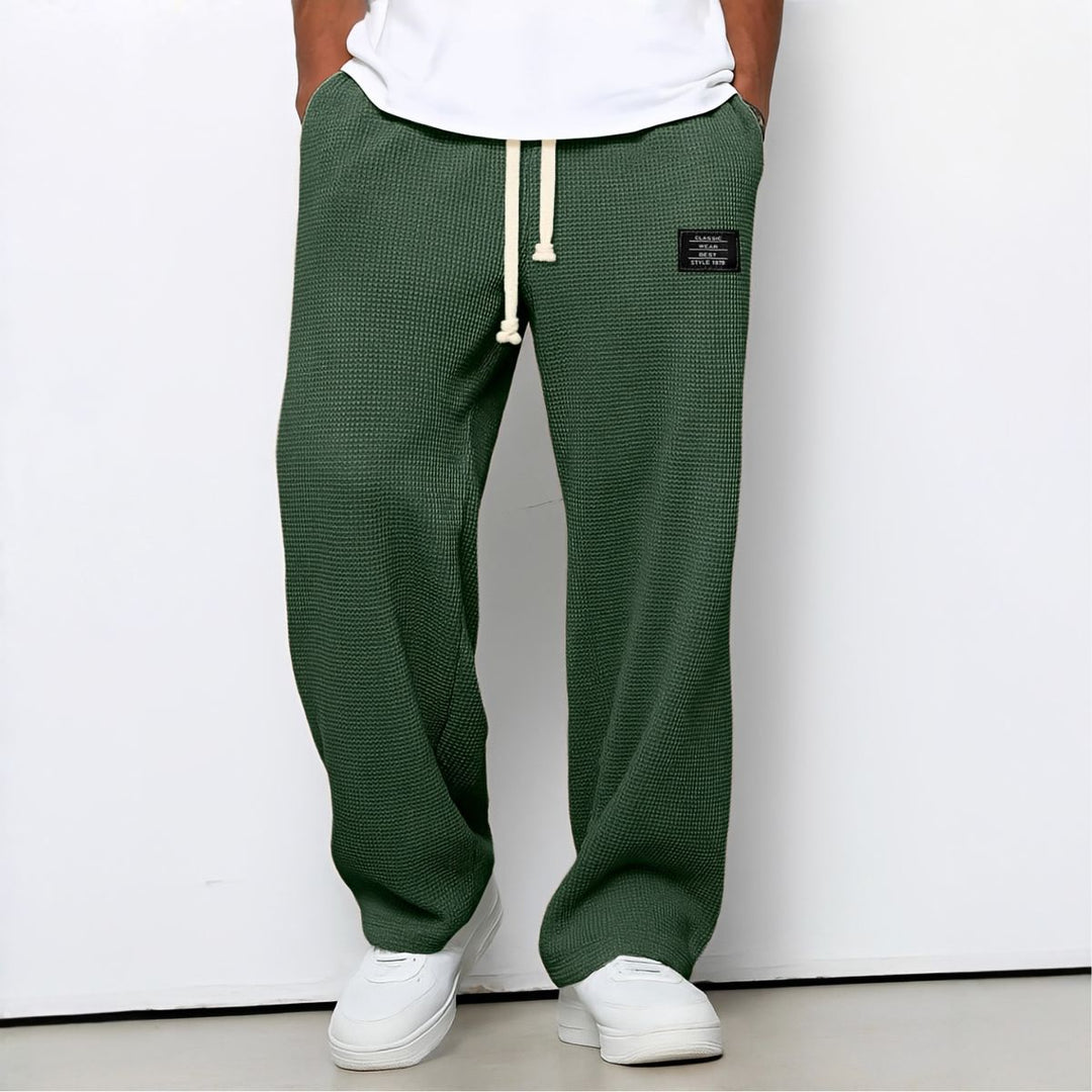 David | Relaxed Straight-Leg Loose Fit Trousers