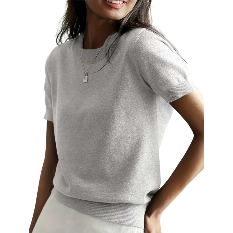 Jenny | Classic Round Neck Casual Top