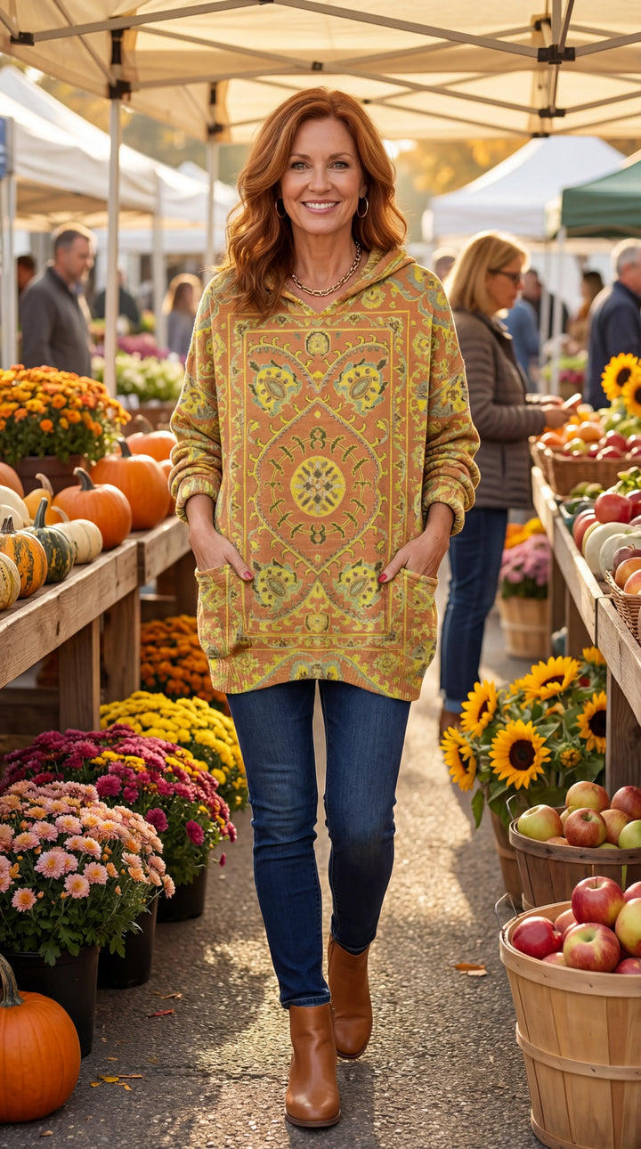 Aimee | Cozy Hooded Knit Sweater