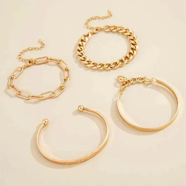 Elan Mercer Bracelet in White Gold