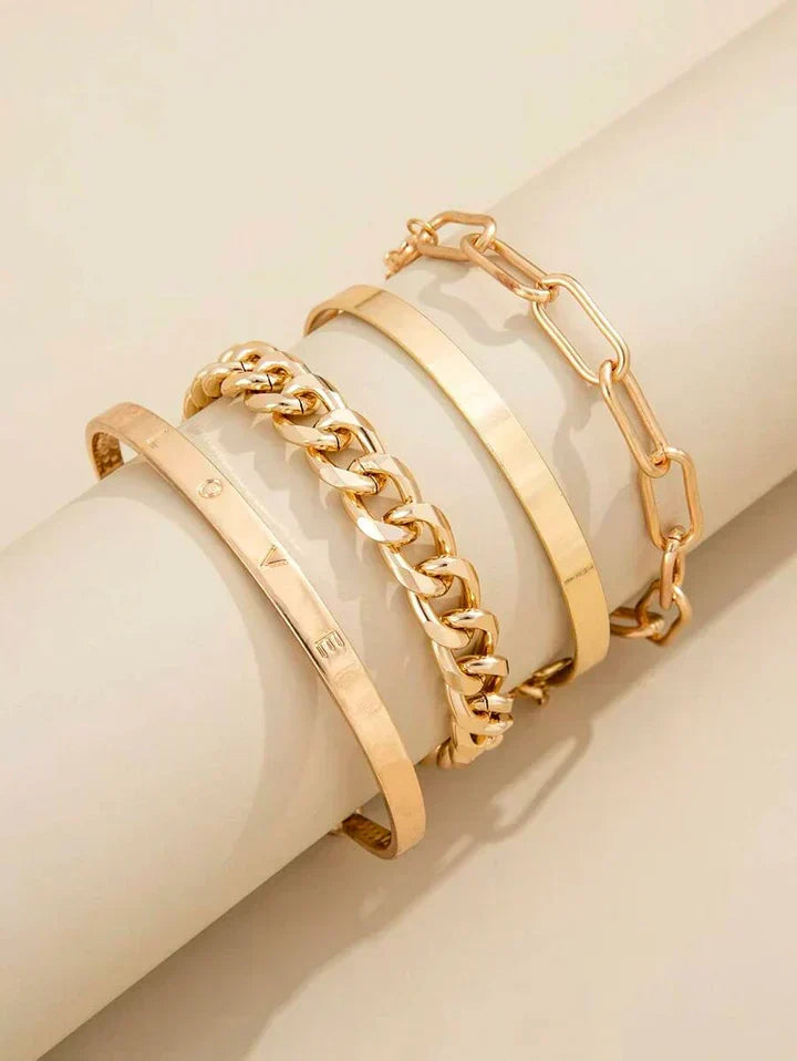 Elan Mercer Bracelet in White Gold