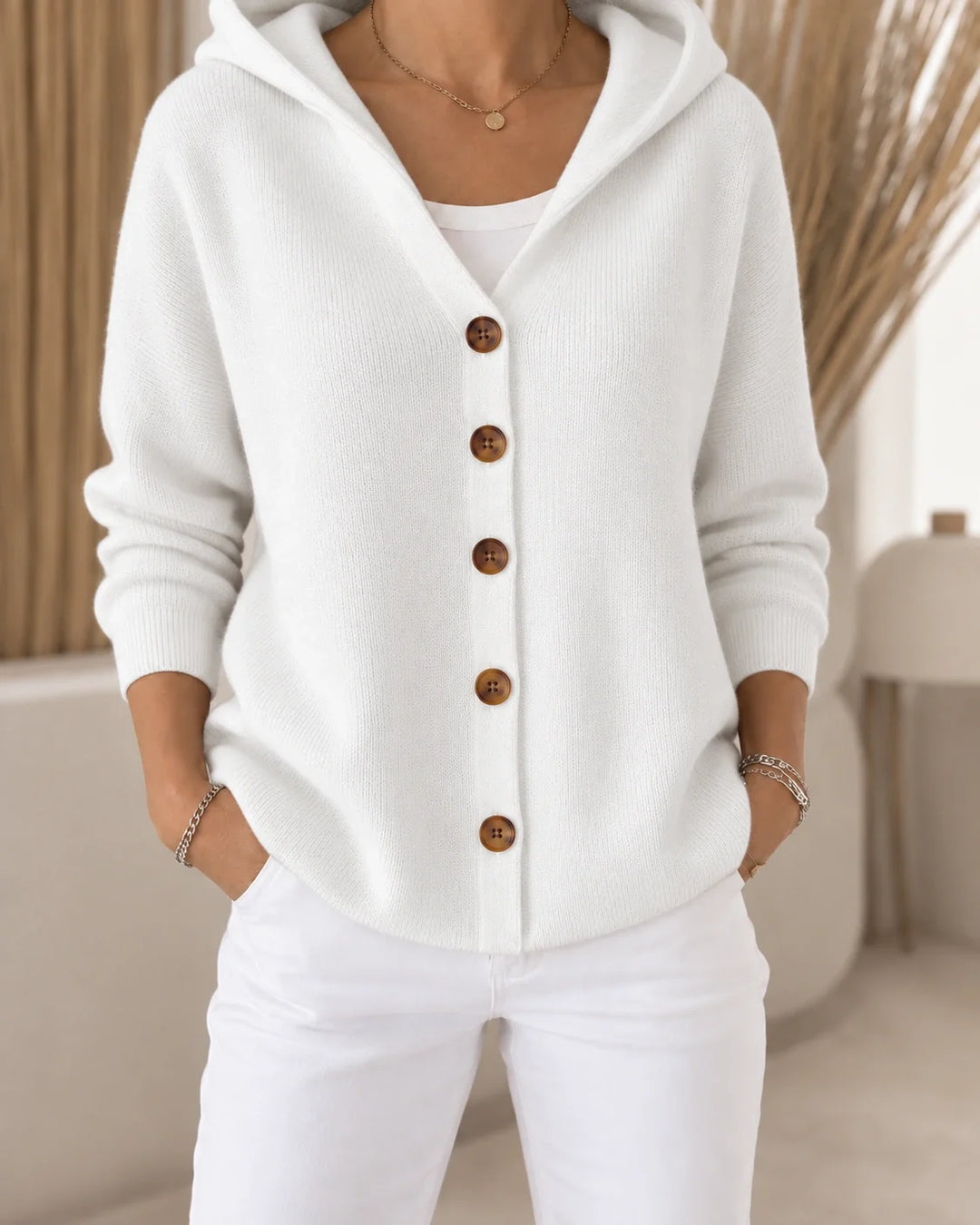 Joyce | Lightweight Hooded Cardigan