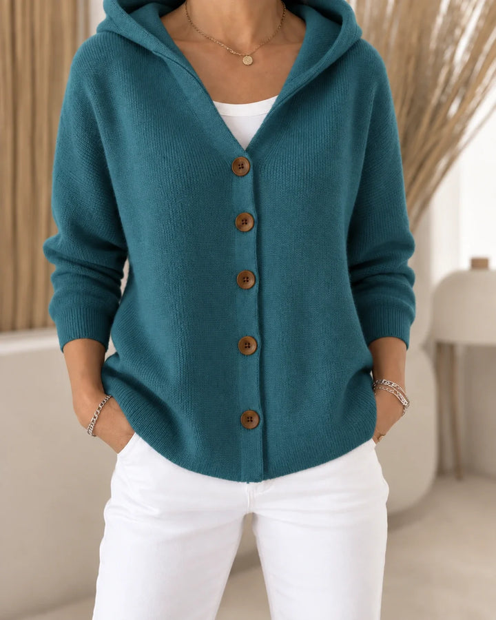 Joyce | Lightweight Hooded Cardigan