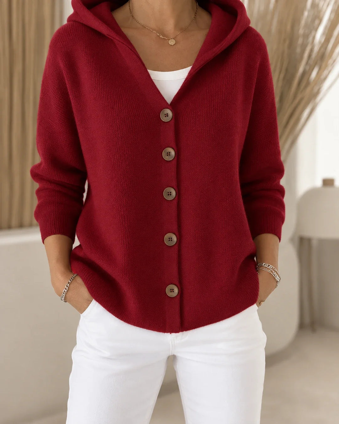 Joyce | Lightweight Hooded Cardigan