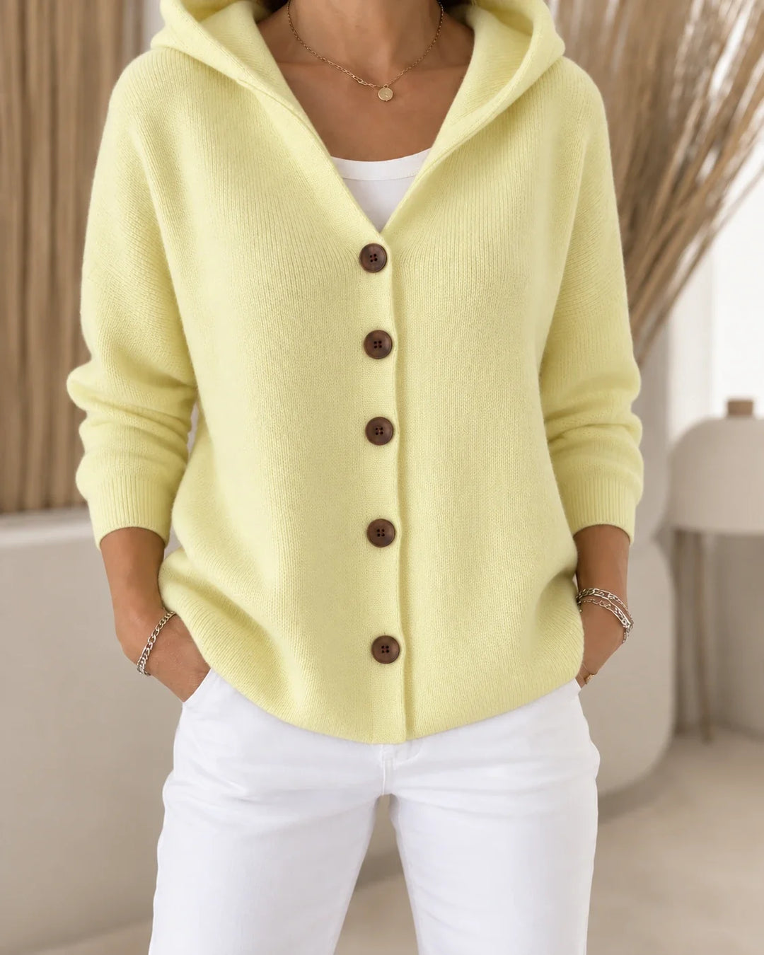 Joyce | Lightweight Hooded Cardigan