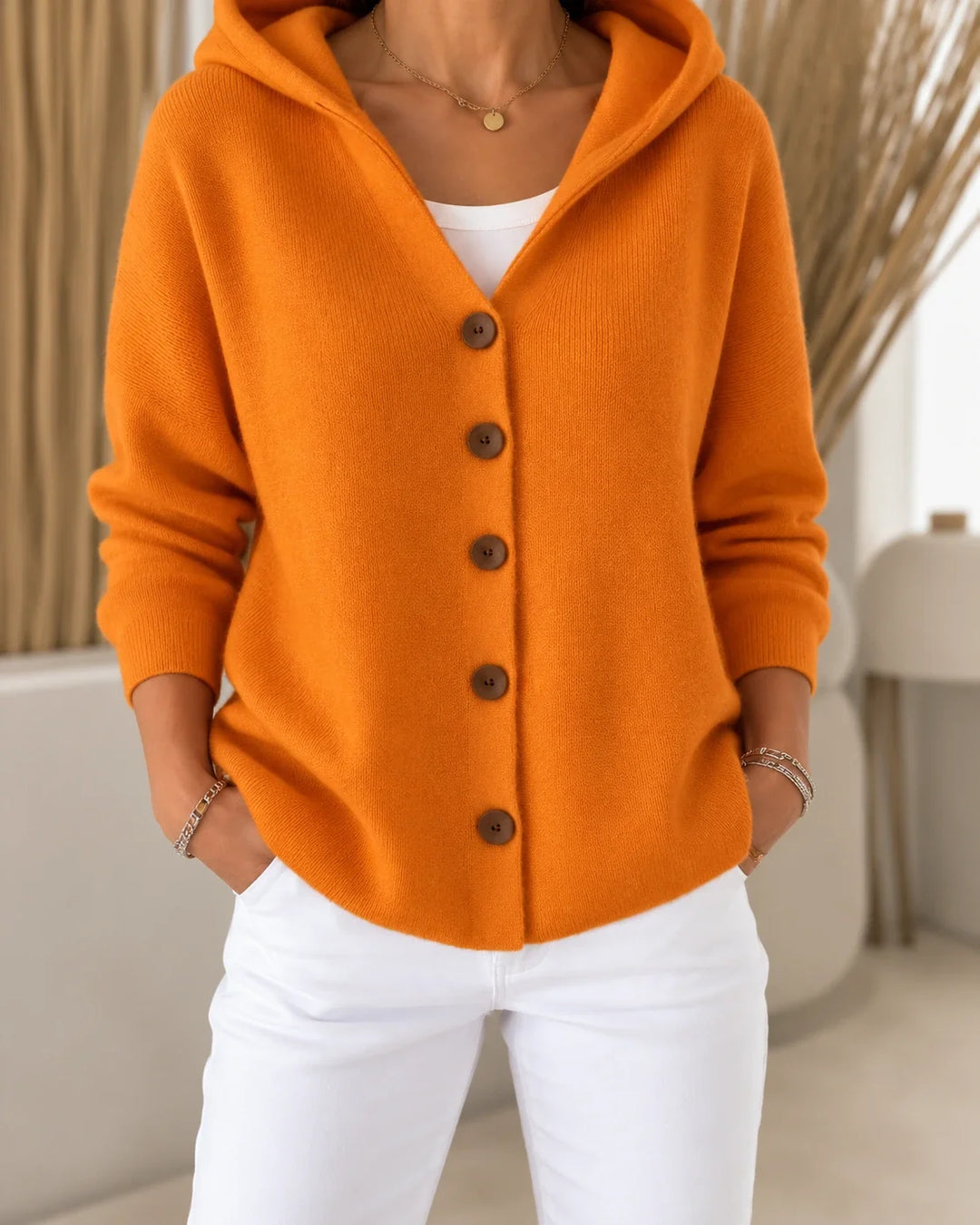 Joyce | Lightweight Hooded Cardigan