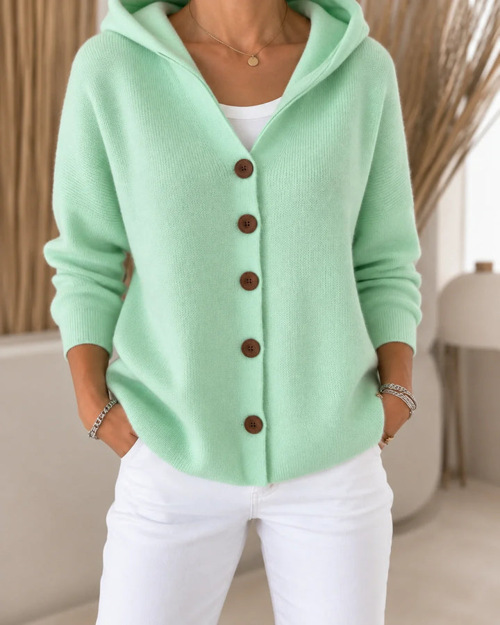 Joyce | Lightweight Hooded Cardigan